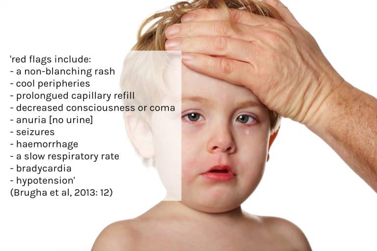 What red flags need to be looked out for in a child? Article 999